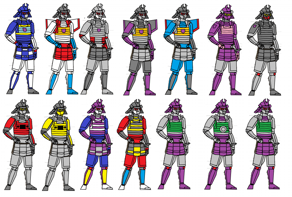 2D Artwork Samurai transformers TFW2005 The 2005 Boards