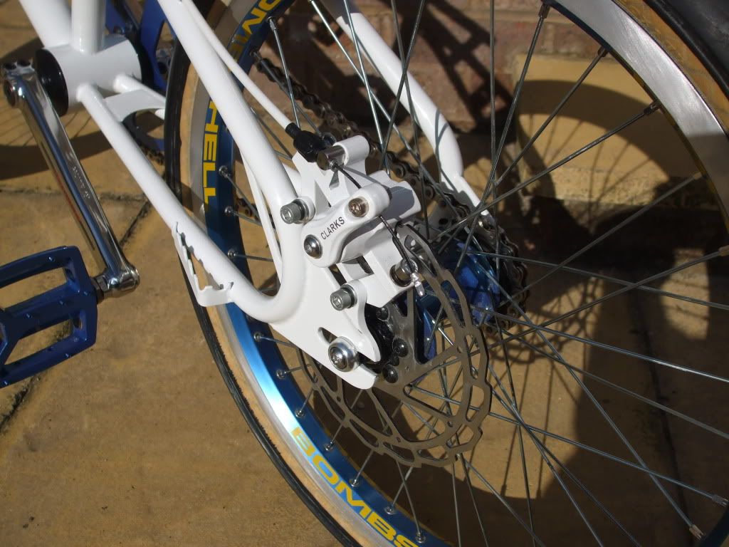 bmx rear brake installation