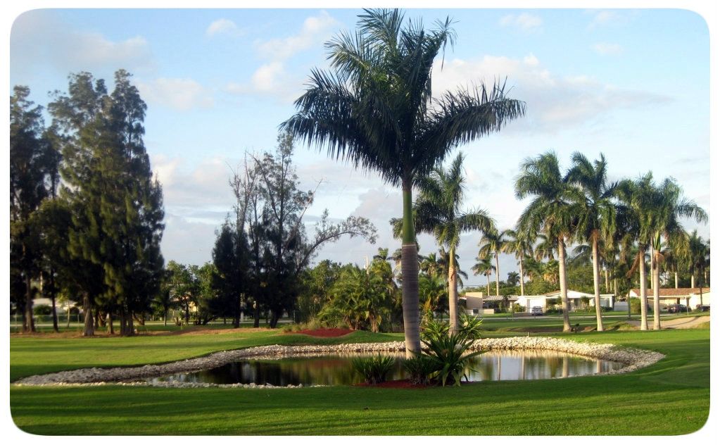 Hotel from the 17th fairway
