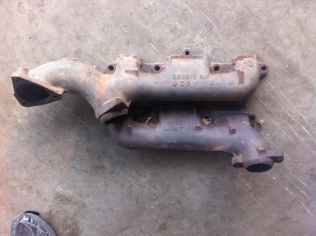 Olds 403 exhaust manifolds