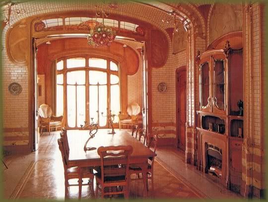 Art-Deco woonkamer