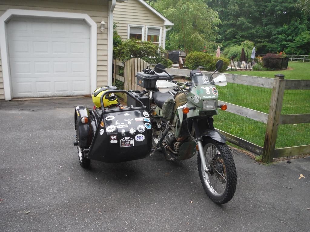 klr 650 sidecar for sale