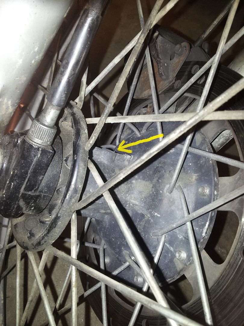 Front wheel grease nipple? Kawasaki KLR Forum