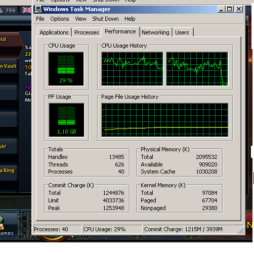CPU usage tinggi 1