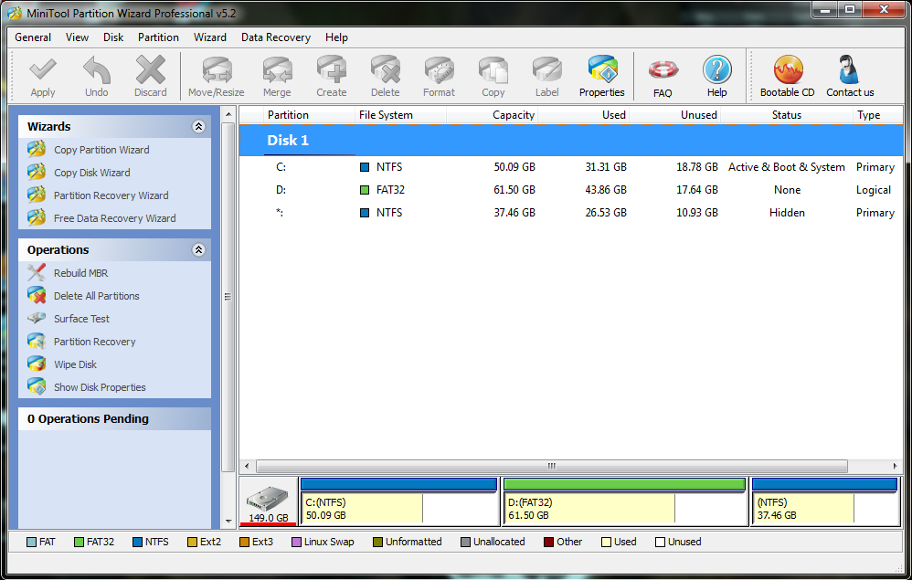      Partition Wizard Professional 20-01-201113-45-23.p