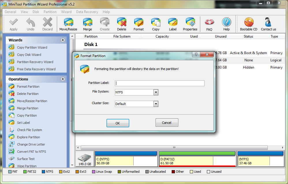      Partition Wizard Professional 20-01-201113-46-49.p