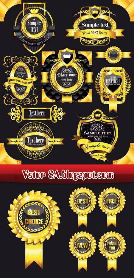 EPS Selos e Etiquetas Série Ouro