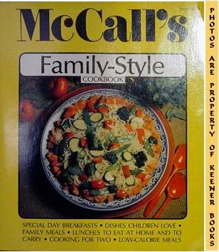 Image for McCall's Family-Style Cookbook, Vol. 5: McCall's New Cookbook Collection Series
