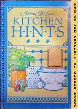Image for Miriam B. Loo's Kitchen Hints