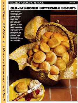McCall's Cooking School Recipe Card (Breads 4 - Southern Raised Biscuits) (Replacement Recipage / Recipe Card For 3-Ring Binders) Marianne Langan and Lucy Wing