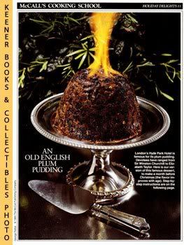 McCall's Cooking School Recipe Card (Holiday Delights 11 - English Plum Pudding) (Replacement Recipage / Recipe Card for 3-Ring Binders) Marianne Langan and Lucy Wing