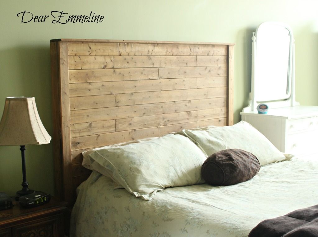 wood bed pedestal plans