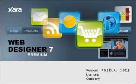 Xara Web Designer Premium 7.0.4.16614