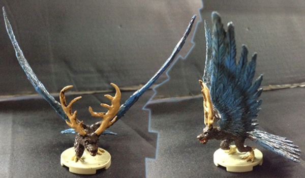 A Peryton Miniature