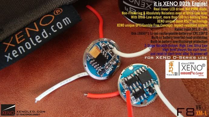 XENO F8 V6 XM-L XENO F8 V6 XM-L