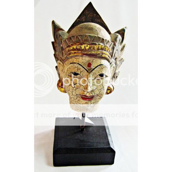 Rama God Head Statue Hindi Indonesia India Handmade  