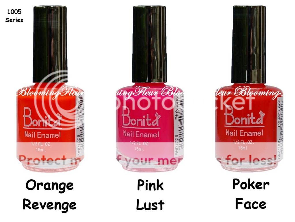 Nail Polish BONITA lot 5 u pick NEW neon colors & more  