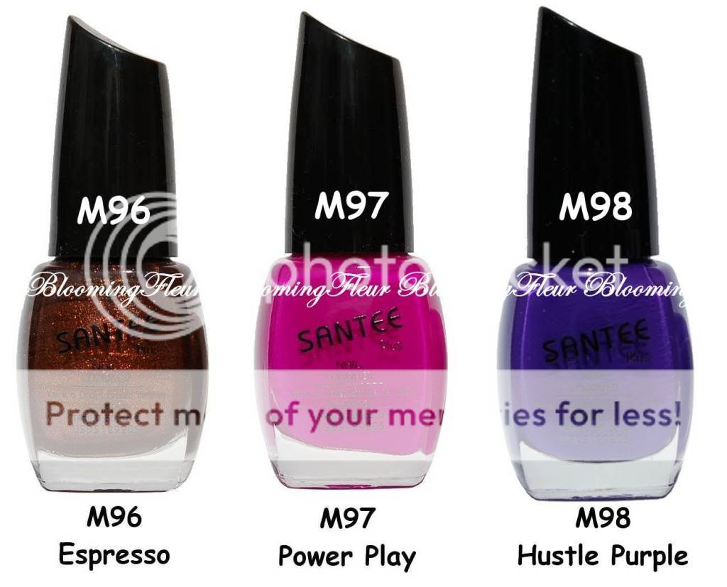 bottles of SANTEE Nail Polish Lacquer U pick color  