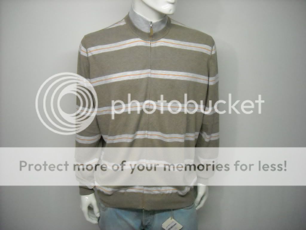 new Man Sweater Brunello Cucinelli Size 54 zip 535$  